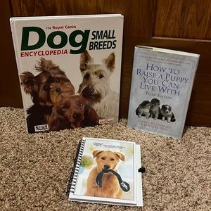 ✨ Host Pick✨ 2 puppy books and 1 new notebook.